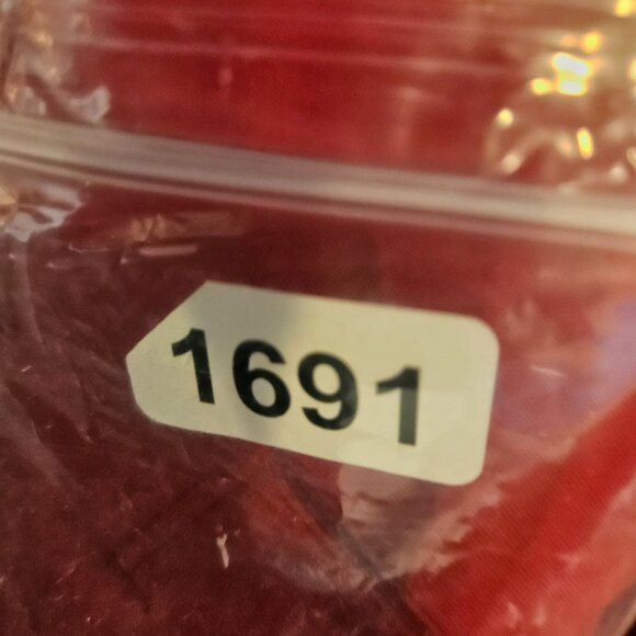 Nike Golf Polo Shirt Mens L Red Black color block Dri-Fit office athletic golf - Picture 11 of 12